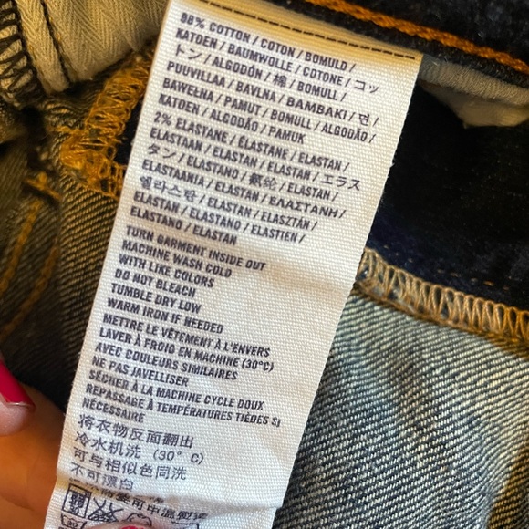 Kids Abercrombie Sz:16 Cute Stretch Blue Jeans - Picture 7 of 7